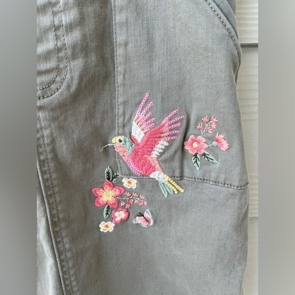 Montaray Girls Overalls Embroidered Dress - Picture 6 of 6